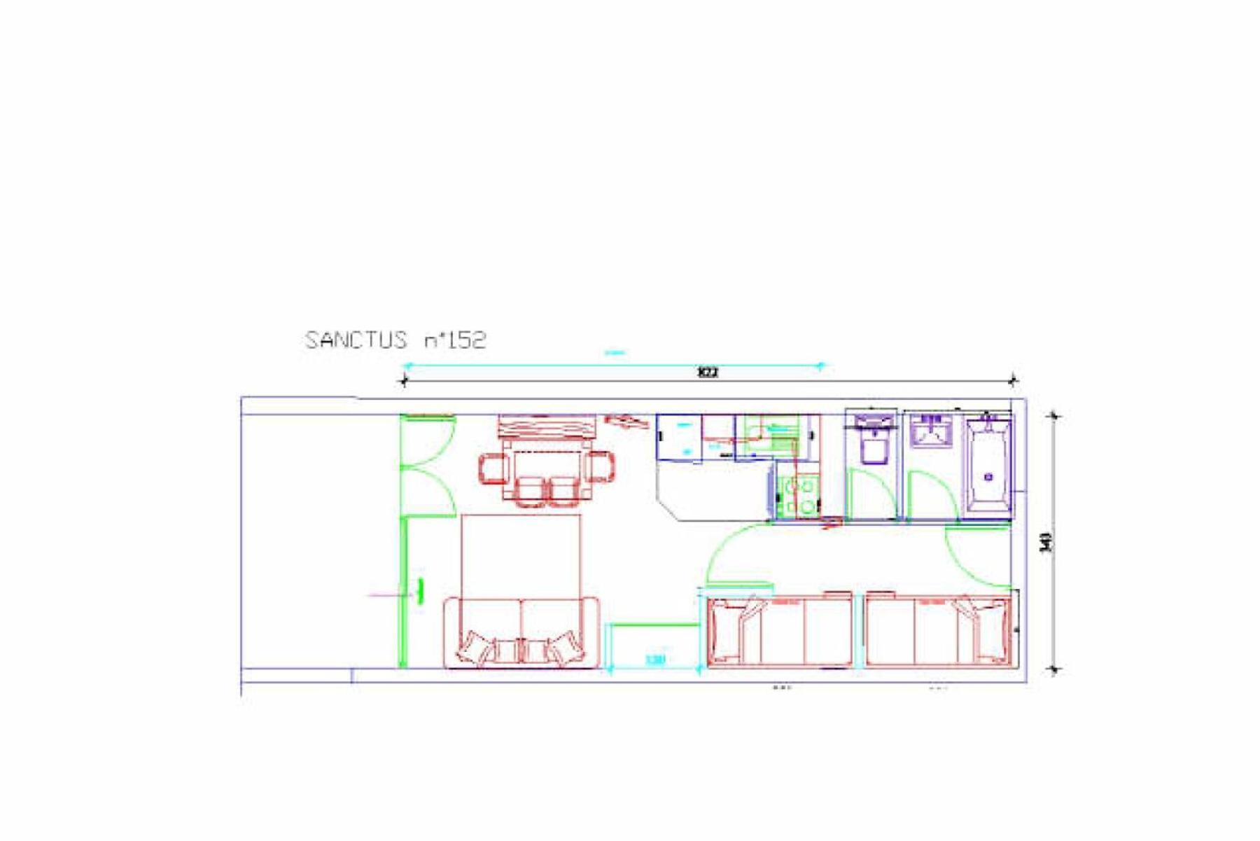 Residence Sanctus - Studio Pour 6 Personnes Mae-9044 Гурет Экстерьер фото